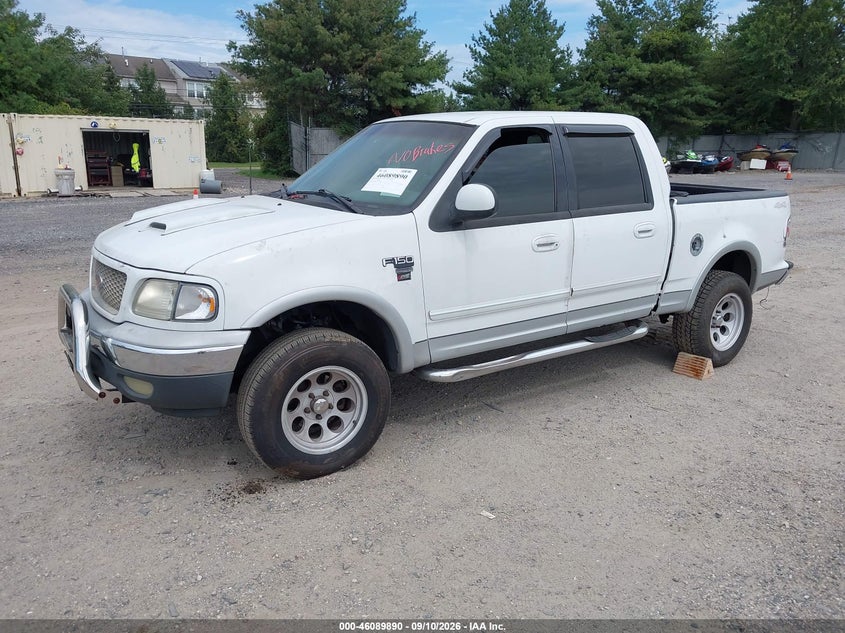 2001 Ford F-150, Звичайний знос, IAAI, VIN 1FTRW08W11KE40877 — фото 2