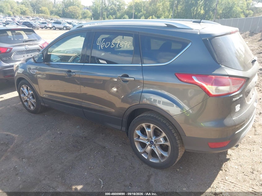 Vin: 1fmcu9j97fua26787, lot: 46589505, ford escape titanium 20153