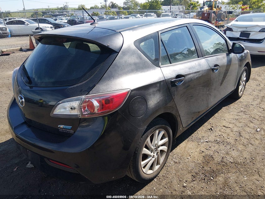 Vin: jm1bl1lp0d1781505, lot: 46589513, mazda mazda3 i touring 20134