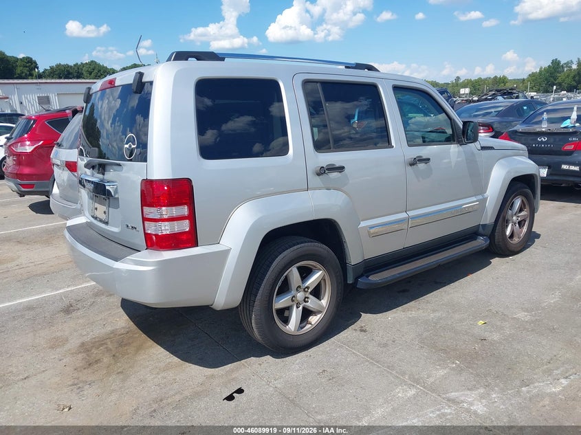 JEEP LIBERTY 2008 VIN 1J8GN58K38W204179