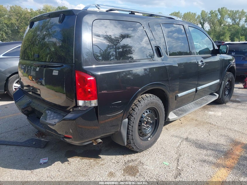 Vin: 5n1aa0ne5fn603409, lot: 46589547, nissan armada platinum 20154