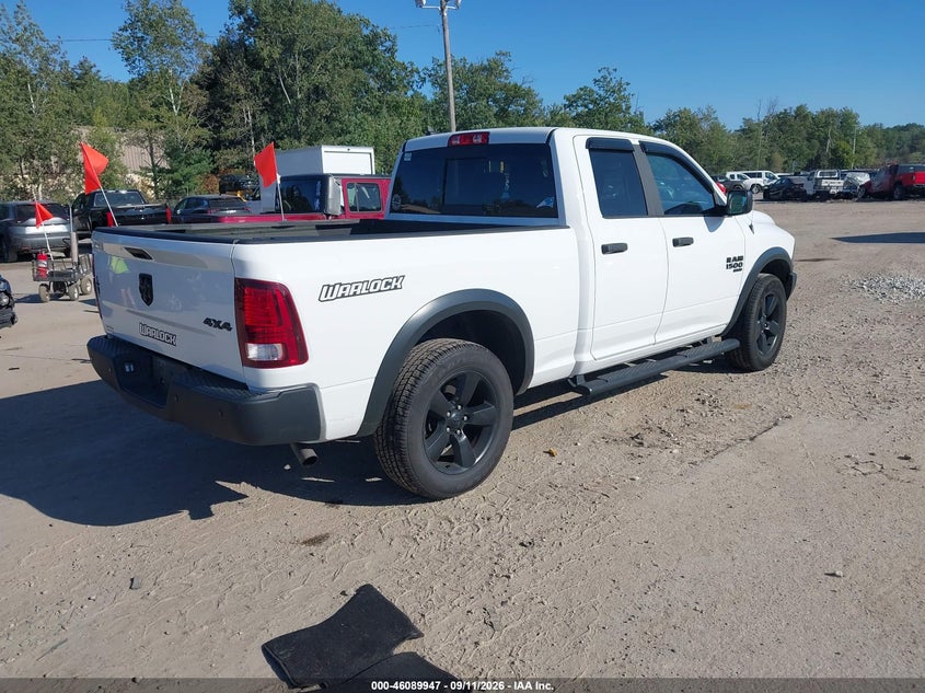 Vin: 1c6rr7gg3ls115426, lot: 46589554, ram 1500 classic warlock  4x4 6'4 box 20204