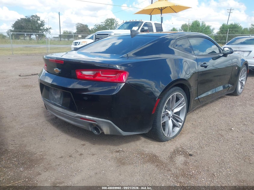 Vin: 1g1fb1rs1j0143595, lot: 46589567, chevrolet camaro 1lt 20184