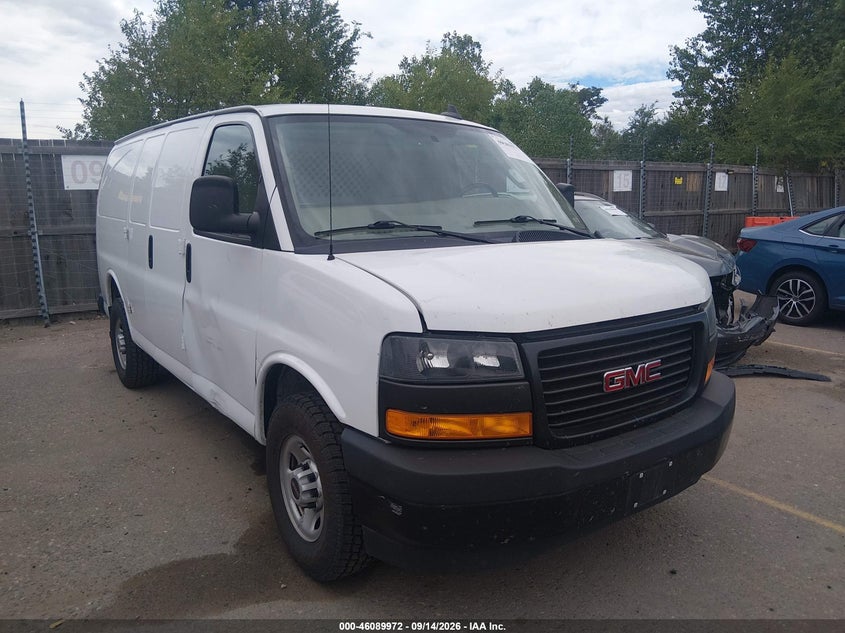 Vin: 1gtw7afp9p1102756, lot: 46589579, gmc savana cargo rwd 2500 regular wheelbase work van 2023 img_1