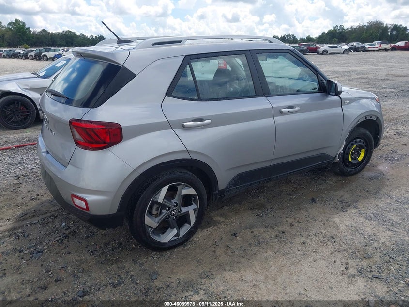Vin: kmhrc8a32su353398, lot: 46589585, hyundai venue sel 20254