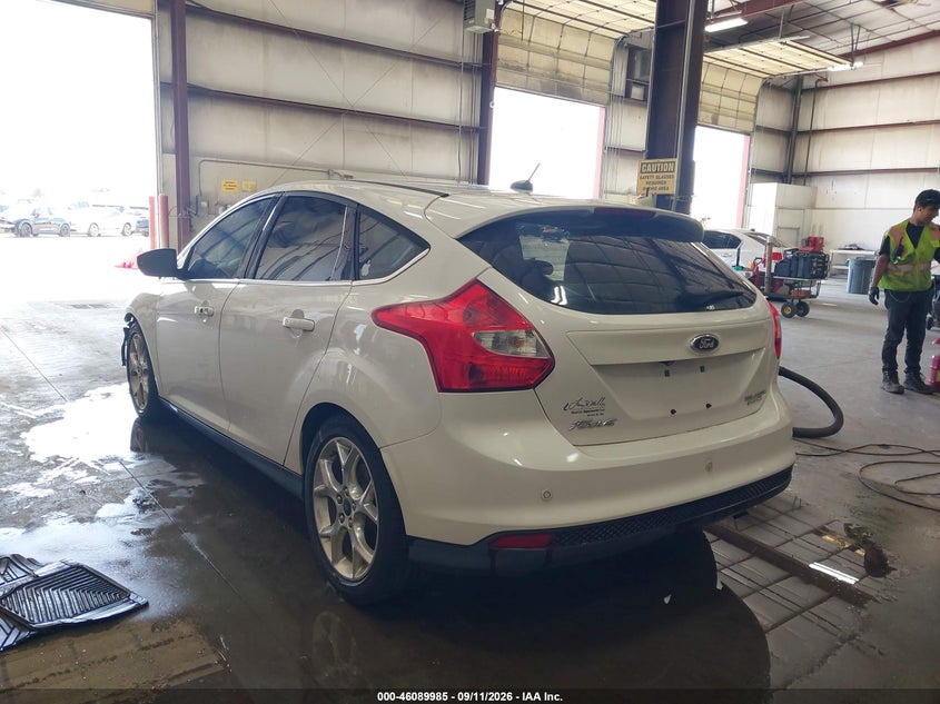 Vin: 1fadp3n27el175916, lot: 46589592, ford focus titanium 20143