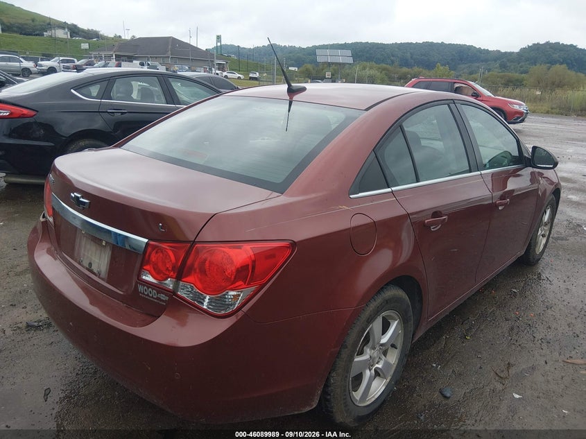 Vin: 1g1pf5sc6c7382802, lot: 46589596, chevrolet cruze 1lt 20124