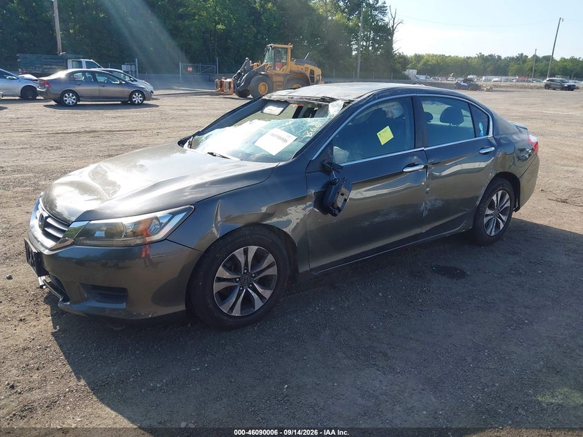 Vin: 1hgcr2f38da056012, lot: 46589613, honda accord lx 20132