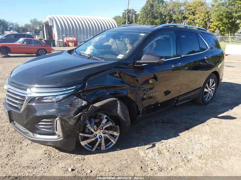 Vin: 2gnaxxev3n6105506, lot: 46589655, chevrolet equinox awd premier 20222
