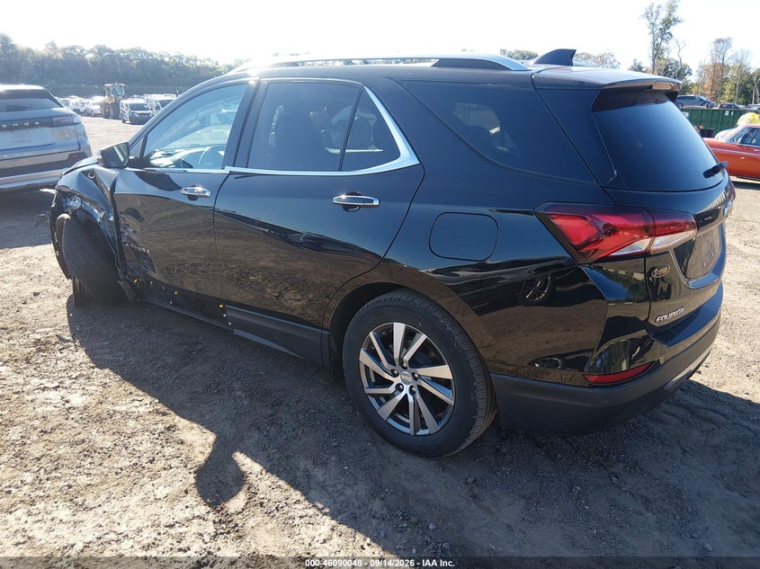 Vin: 2gnaxxev3n6105506, lot: 46589655, chevrolet equinox awd premier 20223