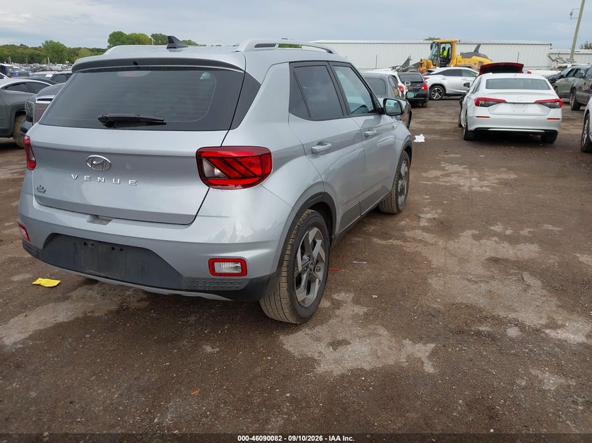 Vin: kmhrc8a39nu135527, lot: 46589689, hyundai venue sel 20224
