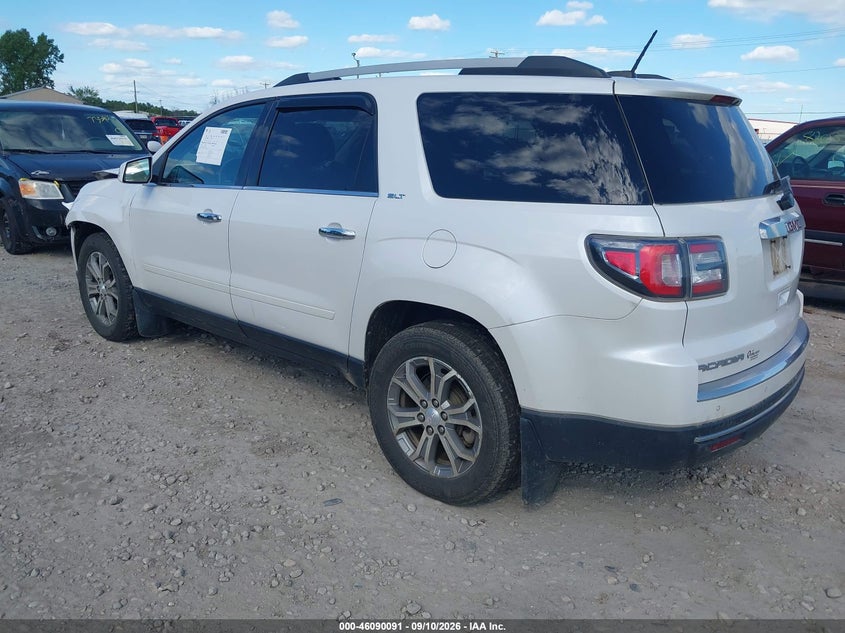 Vin: 1gkkvskd9gj177967, lot: 46589697, gmc acadia slt-2 20163