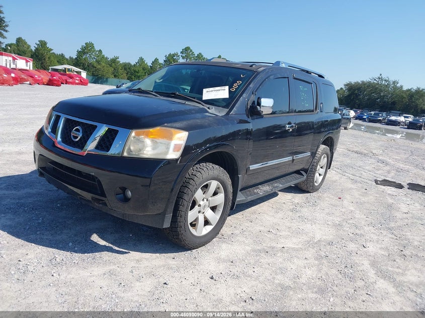 Vin: 5n1aa0nc1an622496, lot: 46589698, nissan armada titanium 20102