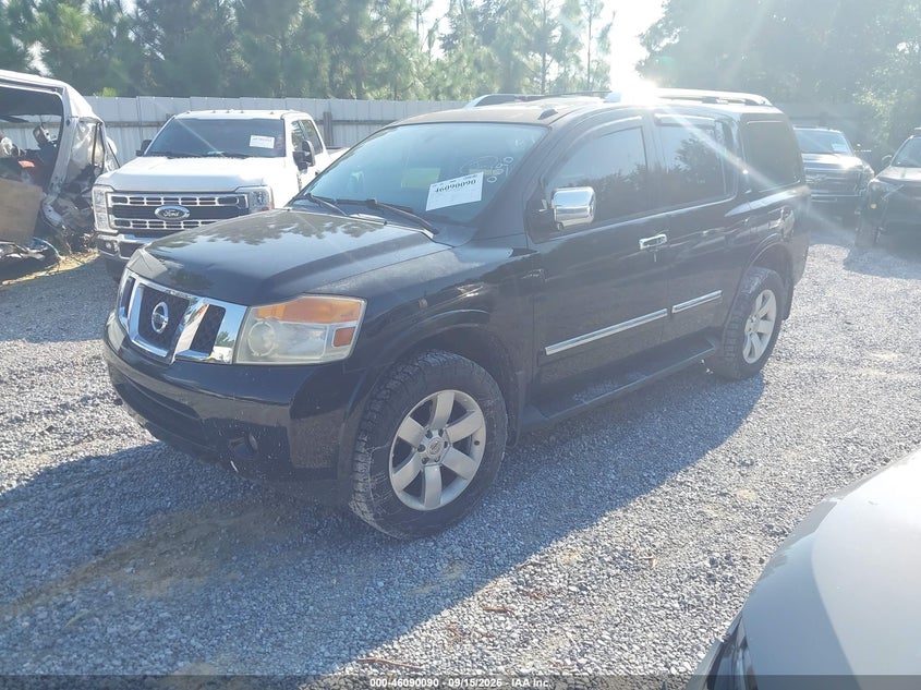 Vin: 5n1aa0nc1an622496, lot: 46589698, nissan armada titanium 20102