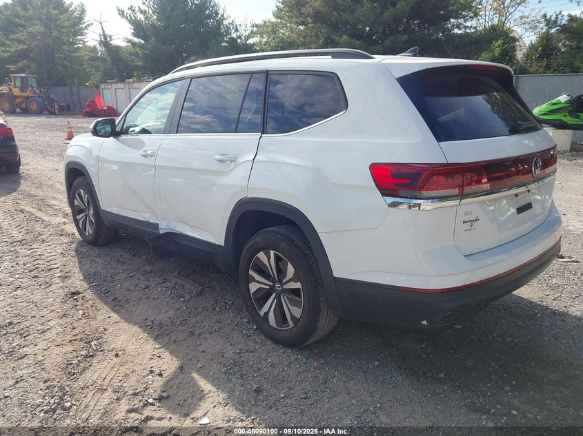 Vin: 1v2dr2ca5rc592822, lot: 46589707, volkswagen atlas 2.0t se 20243