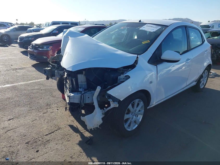Vin: jm1de1ly9c0136917, lot: 46589722, mazda mazda2 touring 20122