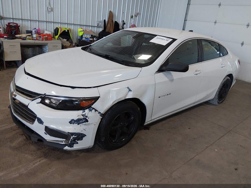 Vin: 1g1zb5st1jf272649, lot: 46589737, chevrolet malibu 1ls 20182