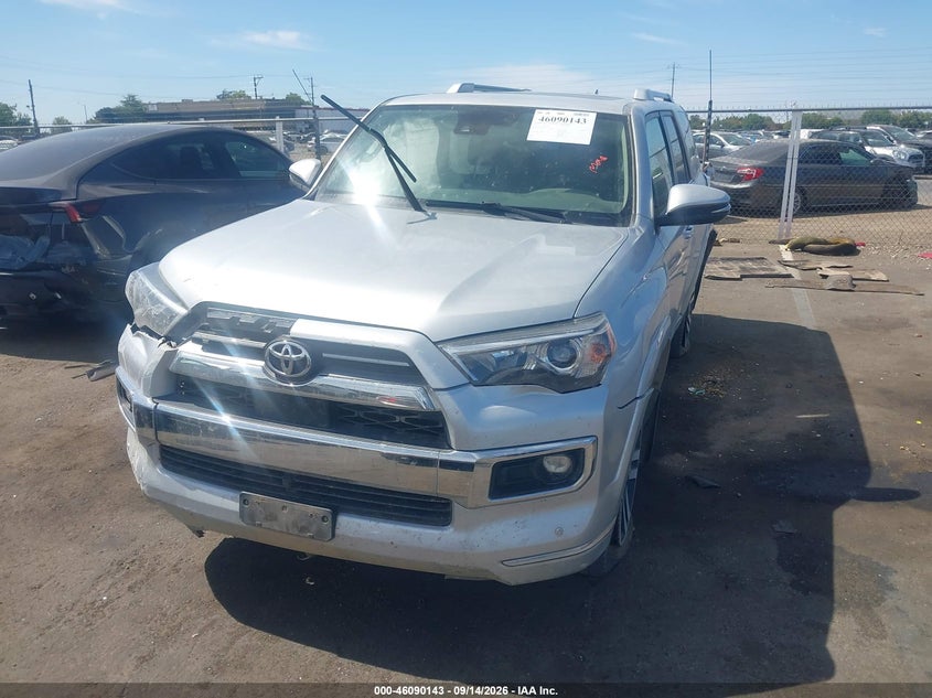 Vin: jteku5jr3n6072950, lot: 46589750, toyota 4runner limited 20222