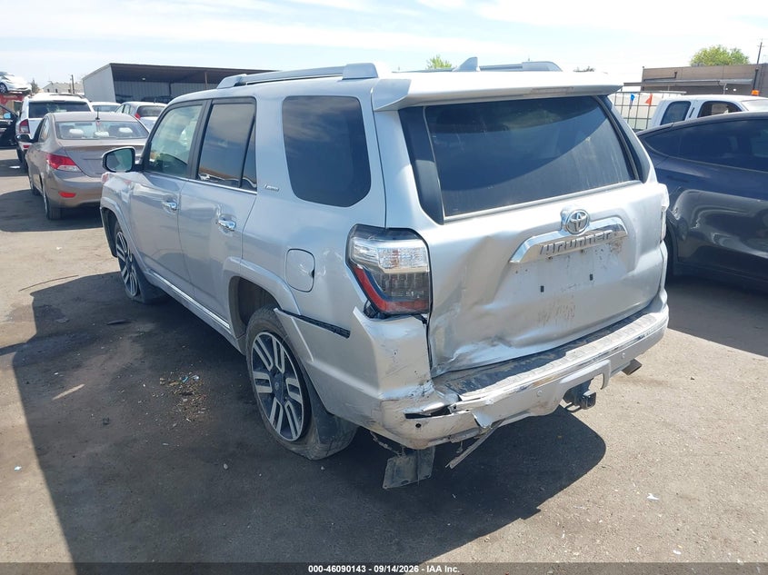 Vin: jteku5jr3n6072950, lot: 46589750, toyota 4runner limited 20223