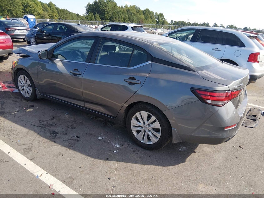 Vin: 3n1ab8bv4ly290780, lot: 46589802, nissan sentra s xtronic cvt 20203