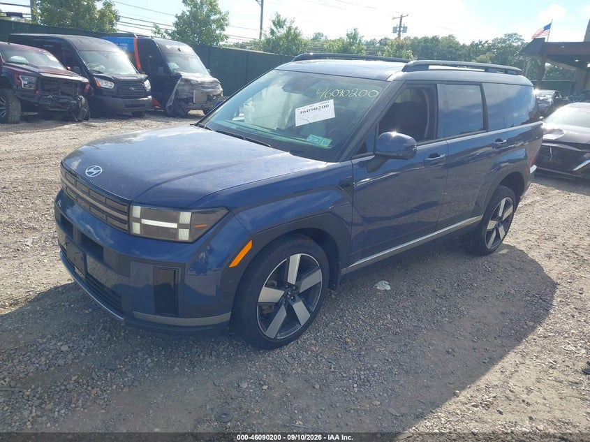 Vin: 5nmp3dg11sh034270, lot: 46589807, hyundai santa fe hybrid limited 20252