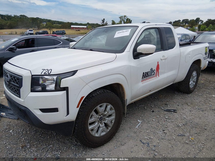 Vin: 1n6ed1cl9pn646816, lot: 46589812, nissan frontier king cab sv 4x2 20232