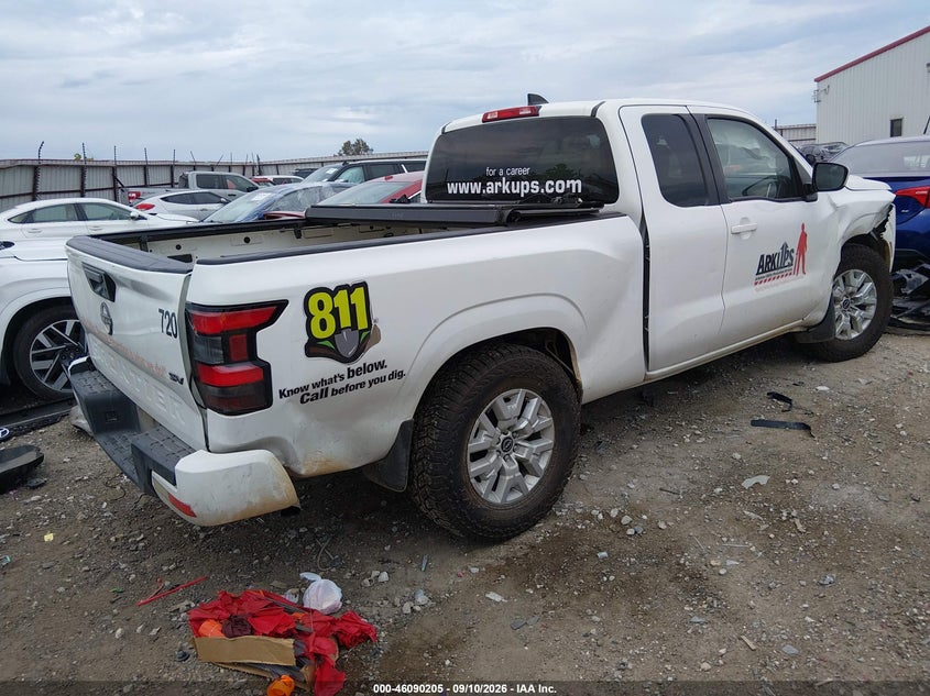 Vin: 1n6ed1cl9pn646816, lot: 46589812, nissan frontier king cab sv 4x2 20234