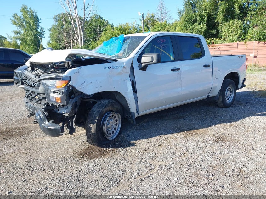 Vin: 1gcudaed1rz223860, lot: 46589833, chevrolet silverado 1500 4wd  short bed wt 20242