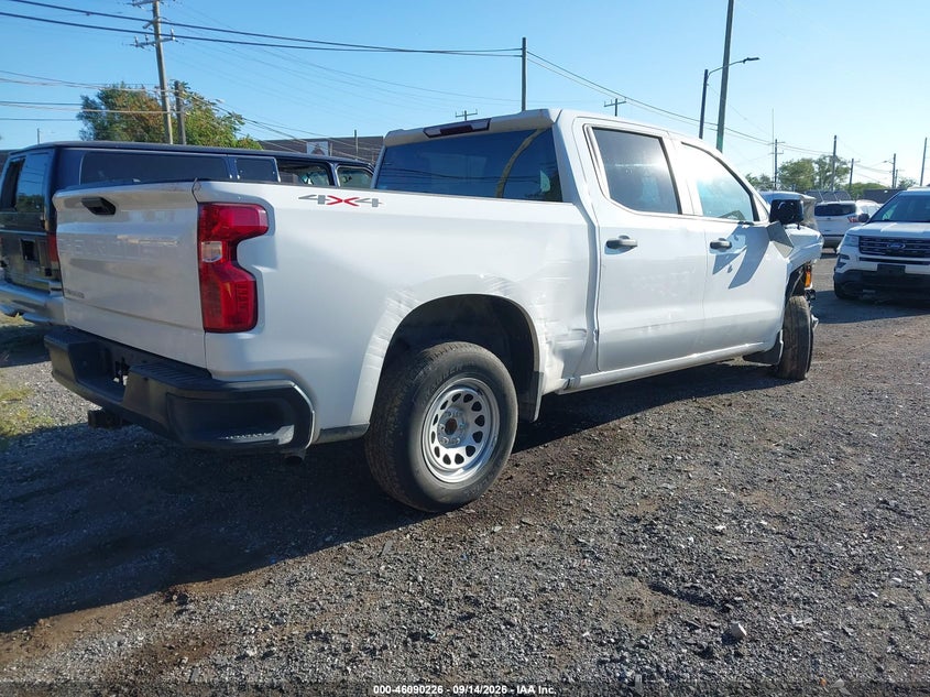 Vin: 1gcudaed1rz223860, lot: 46589833, chevrolet silverado 1500 4wd  short bed wt 20244