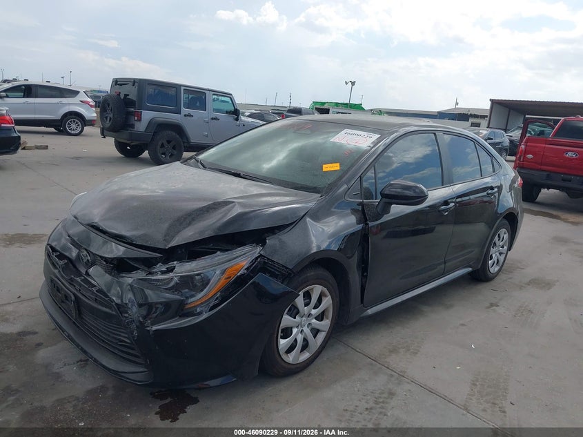 Vin: 5yfb4mde8tp474721, lot: 46589836, toyota corolla le 20262
