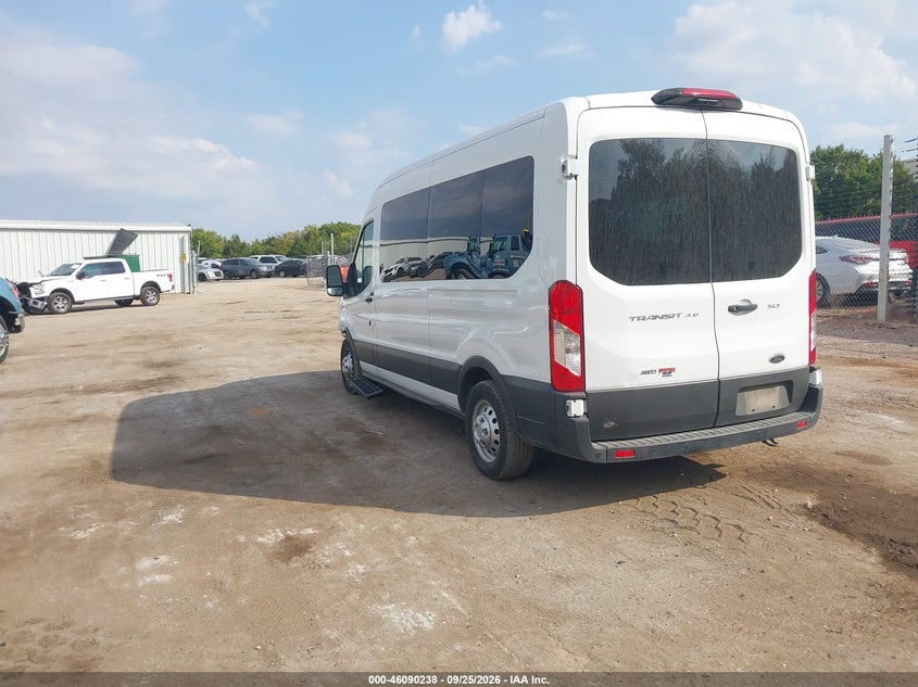Vin: 1fbax9c8xpka14609, lot: 46589845, ford transit-350 passenger van xlt 20233