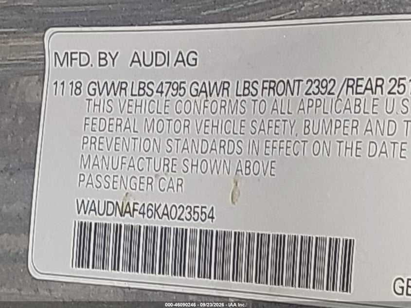 AUDI A4 - zdjęcie 9