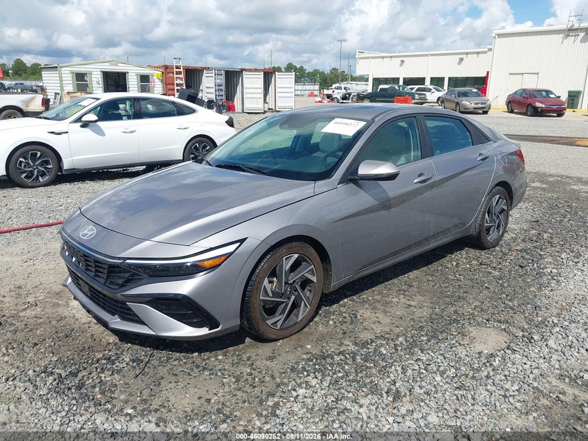 Vin: kmhlp4dg7su908430, lot: 46589858, hyundai elantra limited 20252