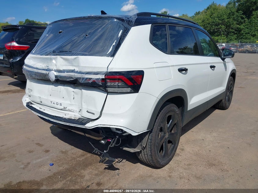 Vin: 3vv2c7b21sm004082, lot: 46589864, volkswagen taos 1.5t se black 20254