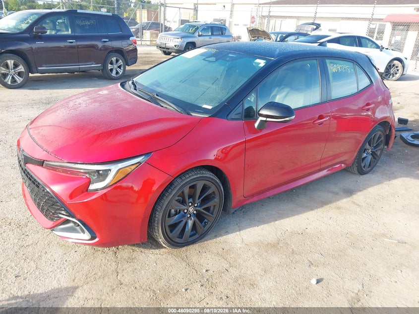 2025 Toyota Corolla, Rear, IAAI, VIN JTNC4MBE8S3233347 — photo 2