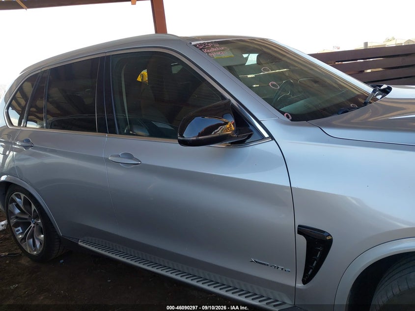 BMW X5 EDRIVE 2016 VIN 5UXKT0C51G0S75991