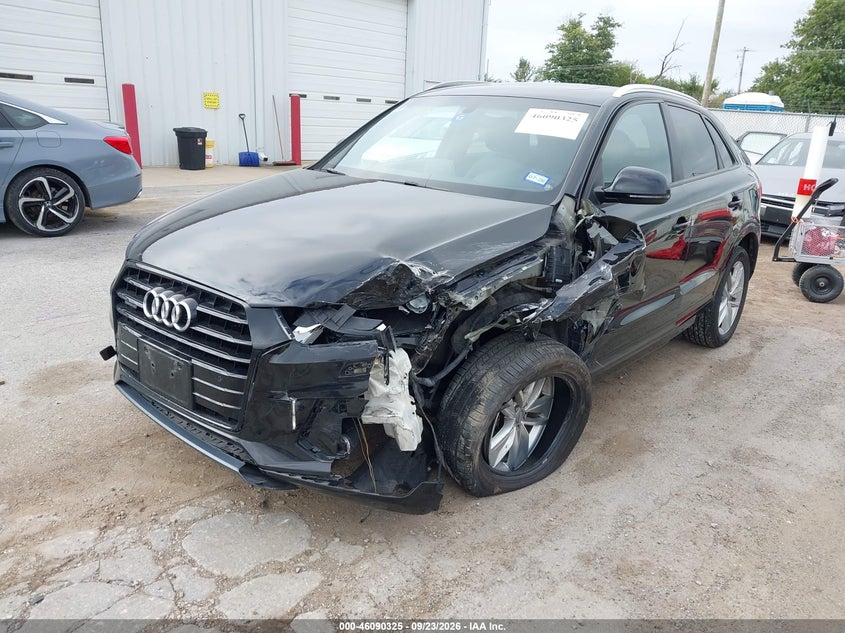 Vin: wa1eccfsxhr008079, lot: 46589932, audi q3 2.0t premium 20172