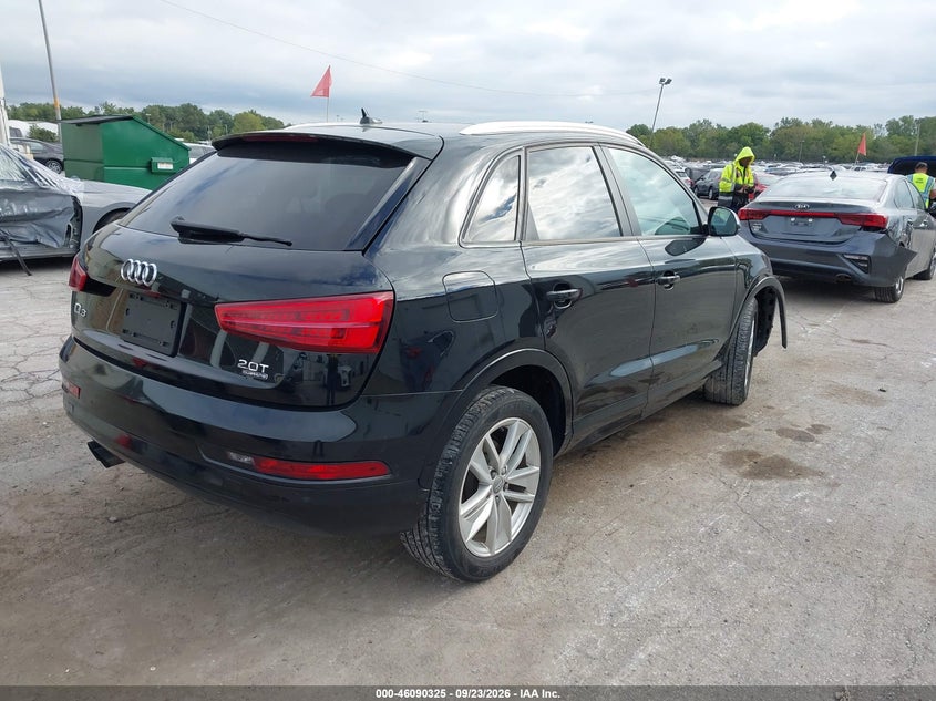 Vin: wa1eccfsxhr008079, lot: 46589932, audi q3 2.0t premium 20174