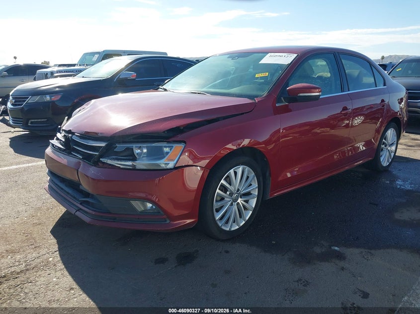 2016 Volkswagen Jetta, Front End, IAAI, VIN 3VWL17AJ2GM203745 — photo 2