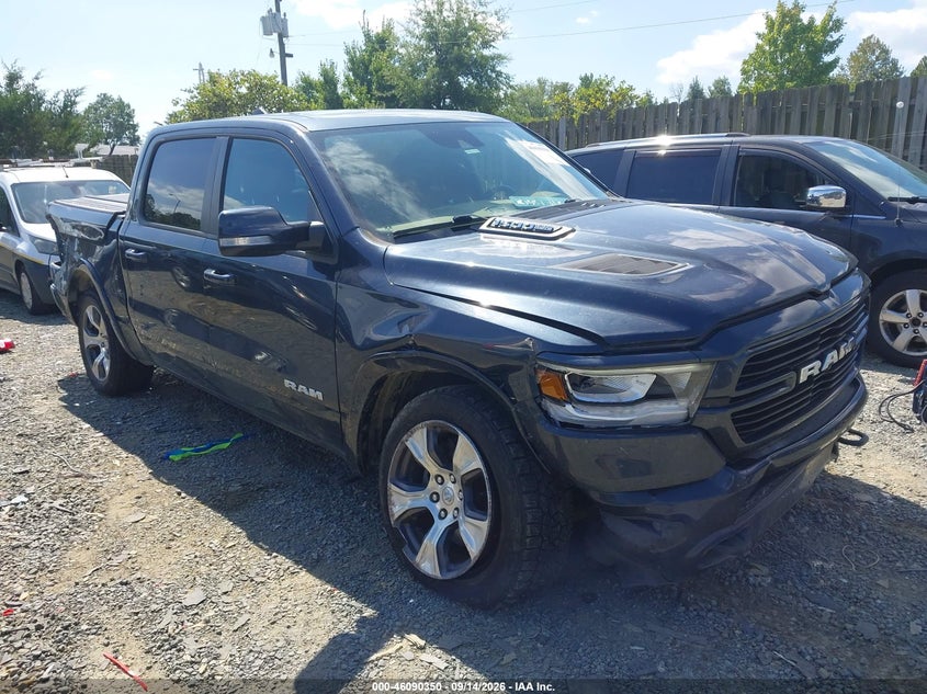 Vin: 1c6srfjt0kn813023, lot: 46589957, ram 1500 laramie  4x4 5'7 box 2019 img_1