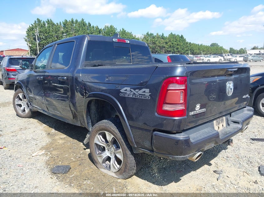 Vin: 1c6srfjt0kn813023, lot: 46589957, ram 1500 laramie  4x4 5'7 box 20193