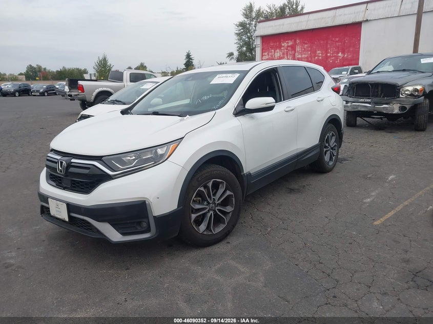 Vin: 2hkrw2h8xmh634436, lot: 46589959, honda cr-v awd ex-l 20212