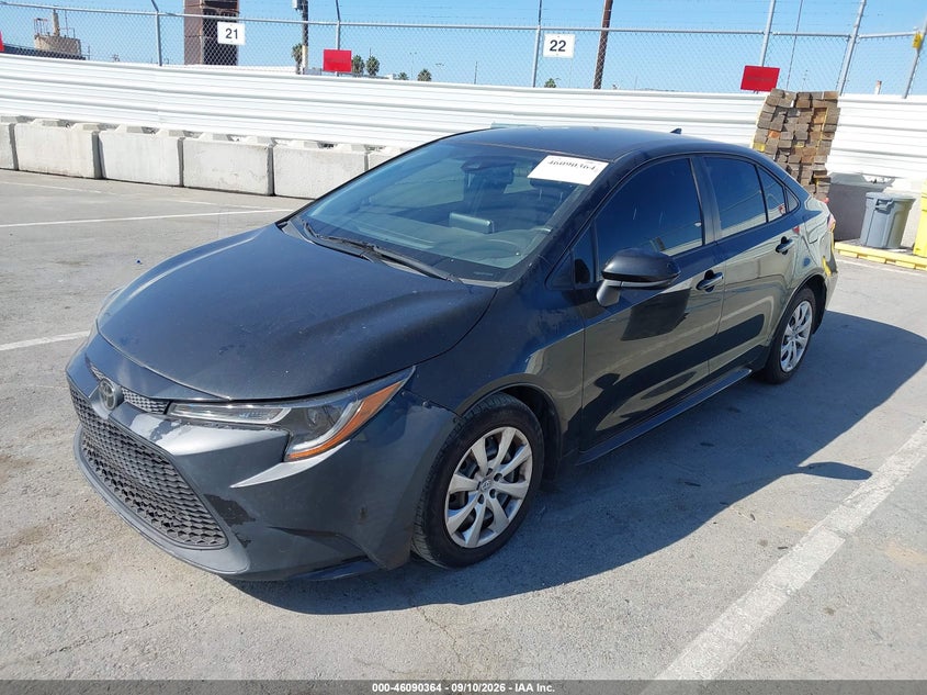 Vin: jtdeprae6lj090155, lot: 46589971, toyota corolla le 20202