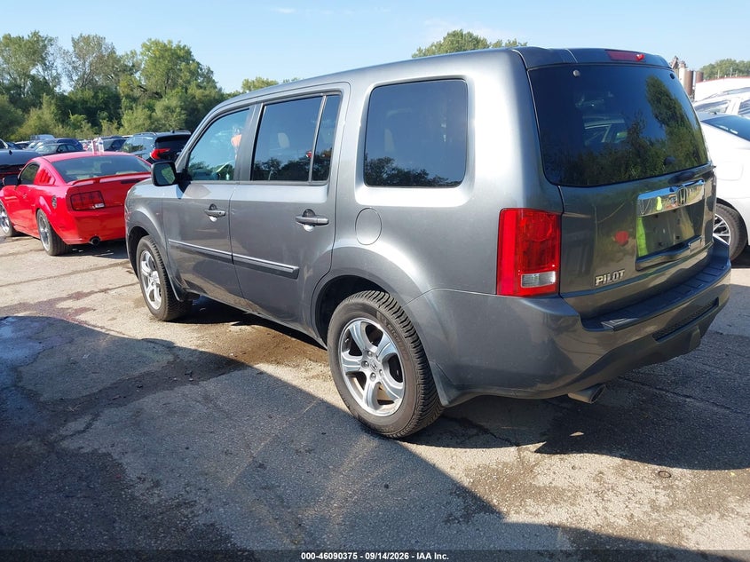 Vin: 5fnyf3h51cb030519, lot: 46589982, honda pilot ex-l 20123