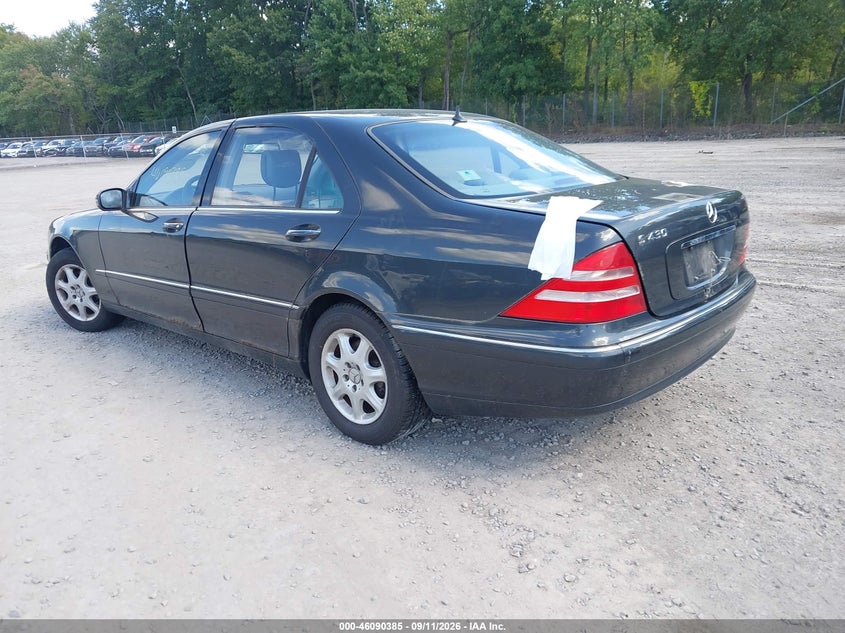 2002 MERCEDES-BENZ S 430 — zdjęcie 3