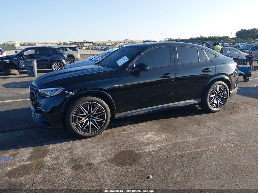 Vin: w1nkj8abxsf314896, lot: 46590020, mercedes-benz amg glc 63 coupe 4matic 20252