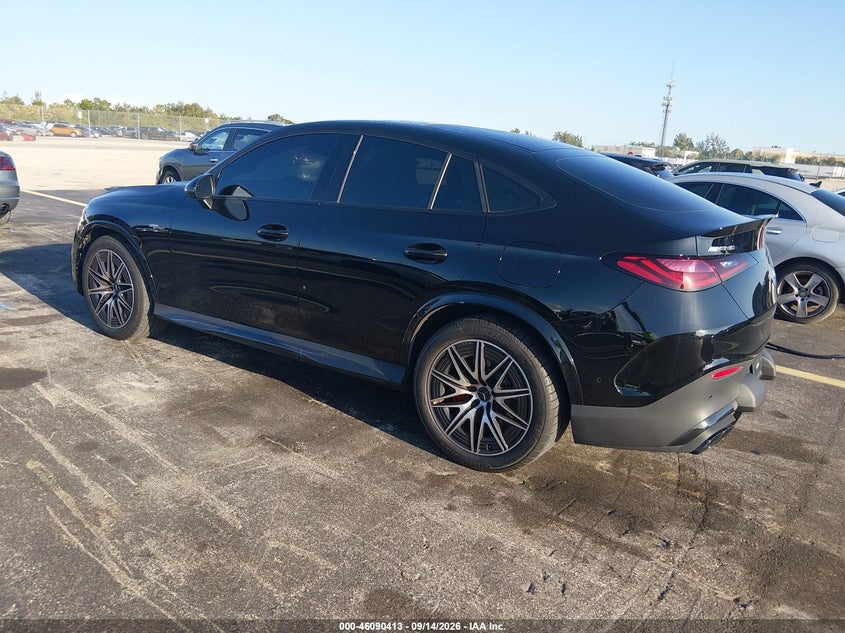 Vin: w1nkj8abxsf314896, lot: 46590020, mercedes-benz amg glc 63 coupe 4matic 20253