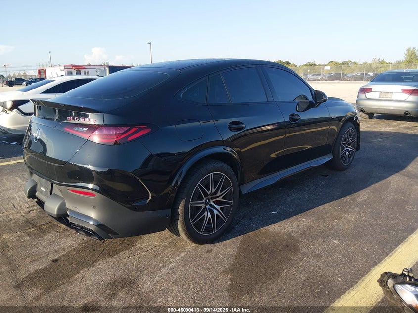 Vin: w1nkj8abxsf314896, lot: 46590020, mercedes-benz amg glc 63 coupe 4matic 20254