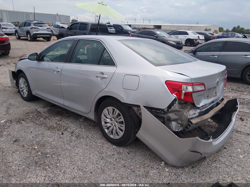 Vin: 4t4bf1fk9er428107, lot: 46590023, toyota camry le 20143