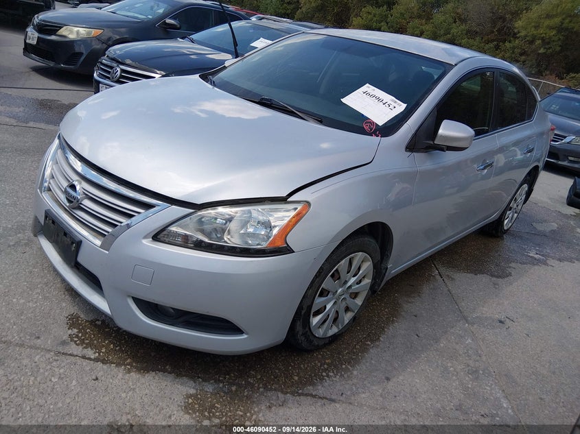 Vin: 3n1ab7ap4dl643871, lot: 46590059, nissan sentra sv 20132